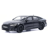 [TOY] 1:24 Audi 2024 RS7 Black Model Car Die-Cast