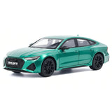 [TOY] 1:24 Audi 2024 RS7 vihreä pienoismalli Die-Cast