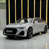 [TOY] 1:24 Audi 2024 RS7 Silver Model Car Die-Cast