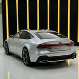 [TOY] 1:24 Audi 2024 RS7 Silver Model Car Die-Cast
