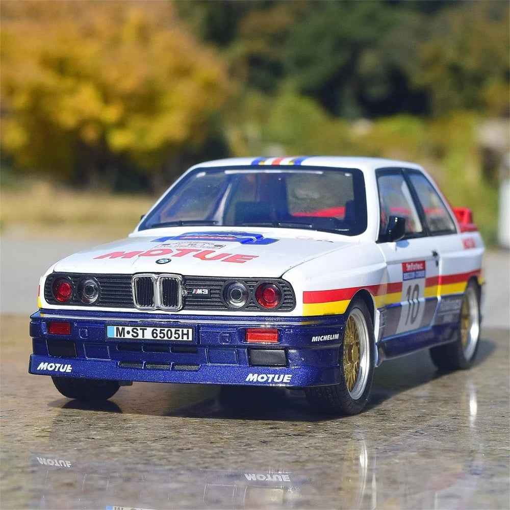 [TOY] 1:24 BMW 1988 E30 M3 #10 Tour de Corse Model Car Die-Cast