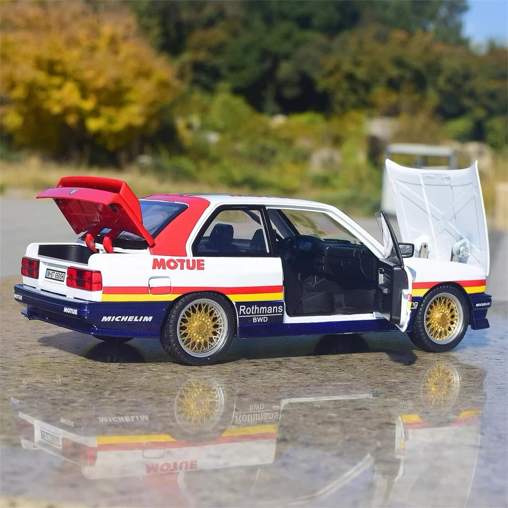 [TOY] 1:24 BMW 1988 E30 M3 #10 Tour de Corse Model Car Die-Cast