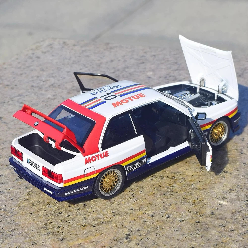 [TOY] 1:24 BMW 1988 E30 M3 #10 Tour de Corse Model Car Die-Cast