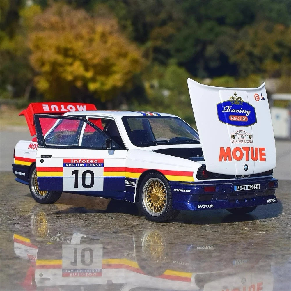 [TOY] 1:24 BMW 1988 E30 M3 #10 Tour de Corse Model Car Die-Cast