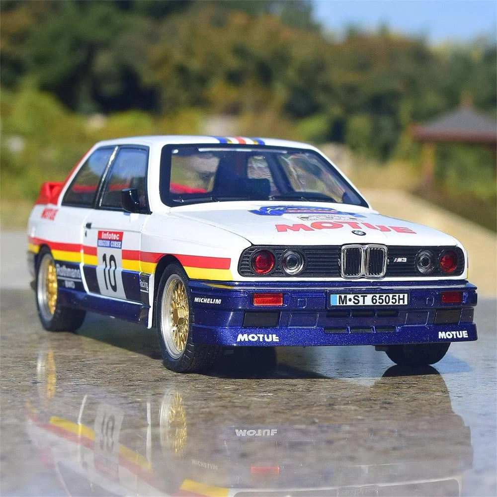 [TOY] 1:24 BMW 1988 E30 M3 #10 Tour de Corse Model Car Die-Cast