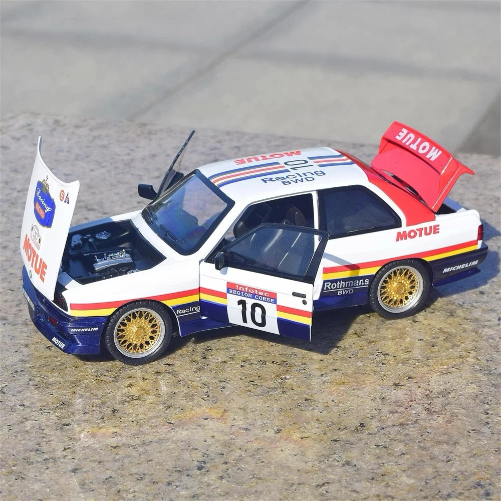 [TOY] 1:24 BMW 1988 E30 M3 #10 Tour de Corse Model Car Die-Cast