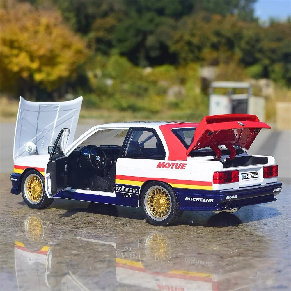 [TOY] 1:24 BMW 1988 E30 M3 #10 Tour de Corse Model Car Die-Cast