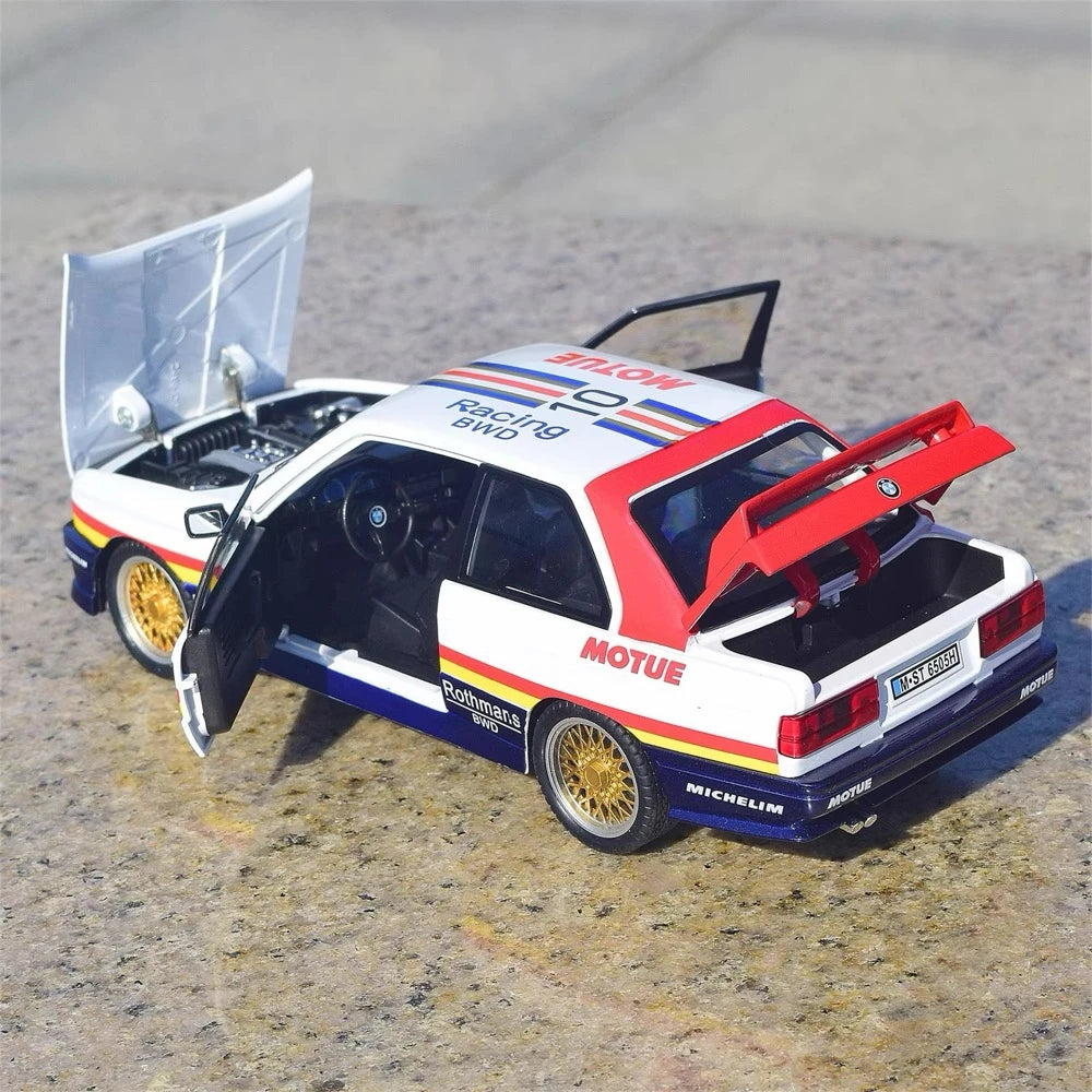 [TOY] 1:24 BMW 1988 E30 M3 #10 Tour de Corse Model Car Die-Cast
