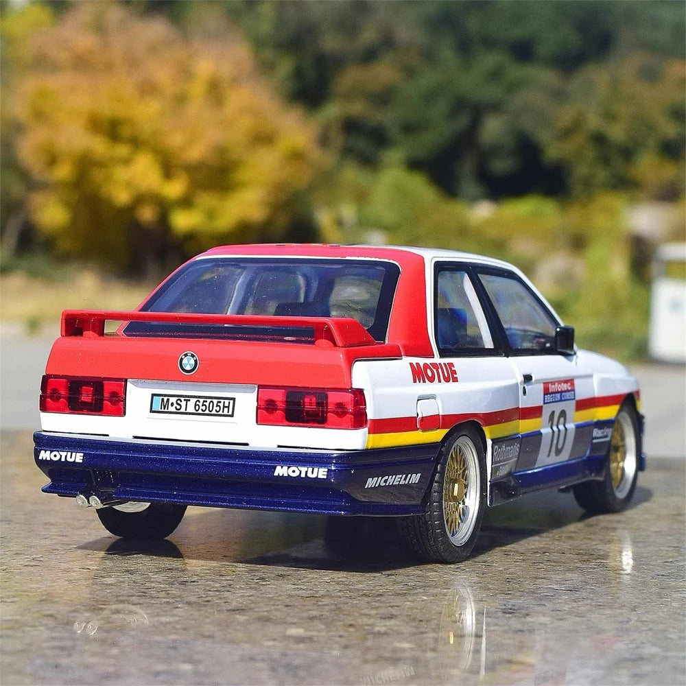 [TOY] 1:24 BMW 1988 E30 M3 #10 Tour de Corse Model Car Die-Cast