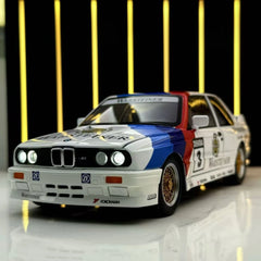 [TOY] 1:24 BMW 1988 E30 M3 #3 DTM Model Car Die-Cast
