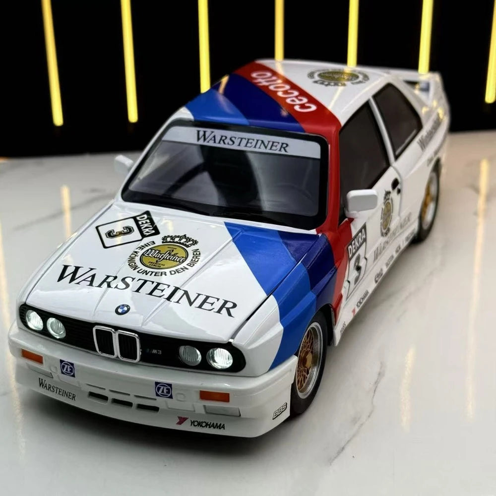 [TOY] 1:24 BMW 1988 E30 M3 #3 DTM Model Car Die-Cast