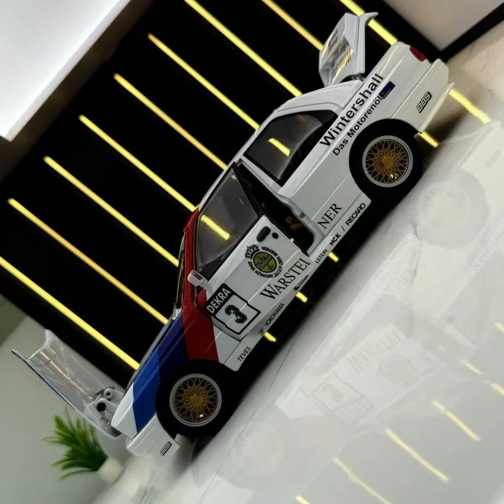 [TOY] 1:24 BMW 1988 E30 M3 #3 DTM modellino di auto Die-Cast