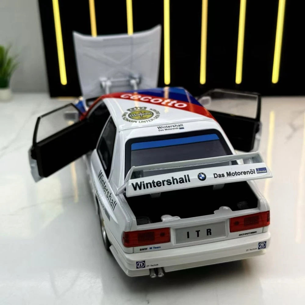 [TOY] 1:24 BMW 1988 E30 M3 #3 DTM Model Car Die-Cast