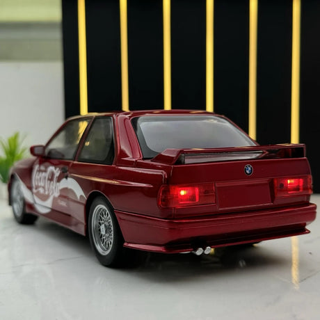 [TOY] 1:24 BMW 1988 E30 M3 Coca-Cola Model Car Die-Cast