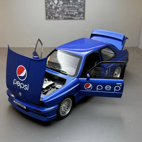 [TOY] 1:24 BMW 1988 E30 M3 Pepsi Model Car Die-Cast