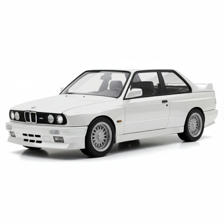 [TOY] 1:24 BMW 1988 E30 M3 White Model Car Die-Cast
