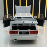 [TOY] 1:24 BMW 1988 E30 M3 White Model Car Die-Cast
