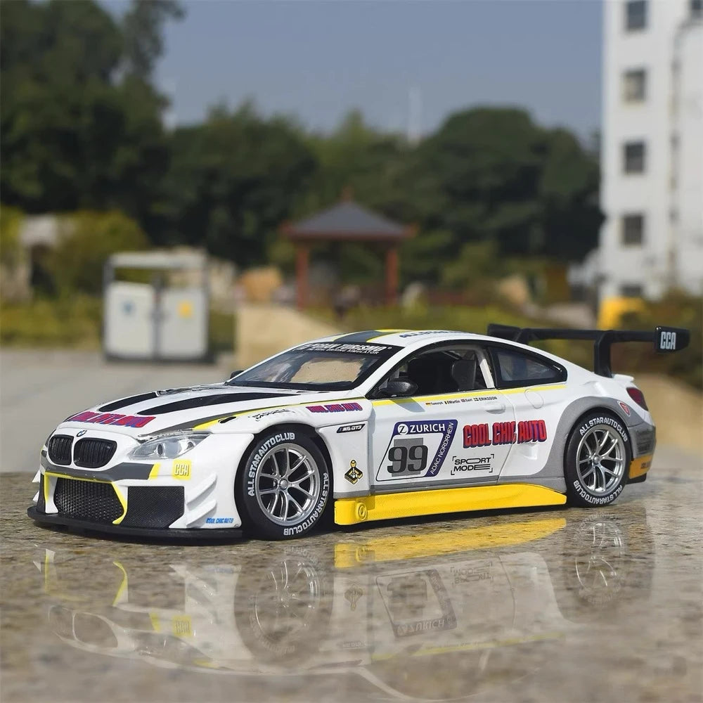 [TOY] 1:24 BMW 2016 F13 M6 GT3 #99 Model Car Die-Cast