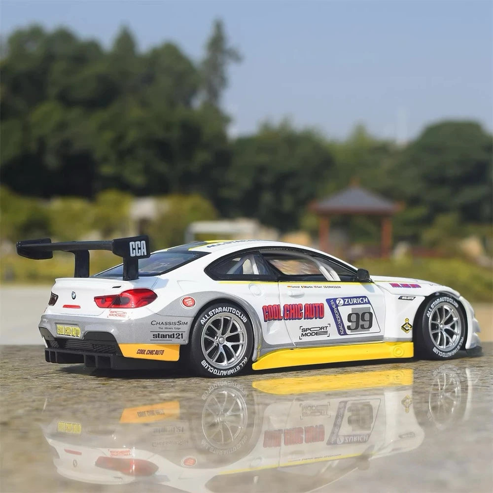 [TOY] 1:24 BMW 2016 F13 M6 GT3 #99 Model Car Die-Cast