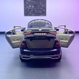 [TOY] 1:24 BMW 2016 G12 760Li Black Model Car Die-Cast