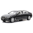 [TOY] 1:24 BMW 2016 G12 760Li Black Model Car Die-Cast