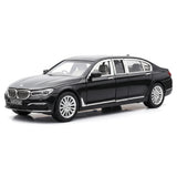 [TOY] 1:24 BMW 2016 G12 760Li Black Model Car Die-Cast