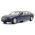 [TOY] 1:24 BMW 2016 G12 760Li Blue Model Car Die-Cast