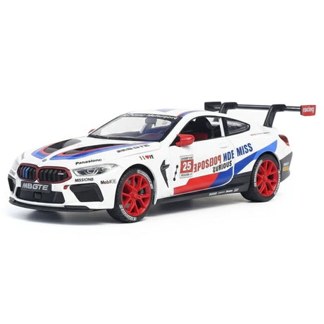 [TOY] 1:24 BMW 2017 G15 M8 GTE #25 modellino di auto Die-Cast