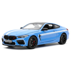 [TOY] 1:24 BMW 2019 F9X MANHART MH8 800 Blue Model Car Die-Cast