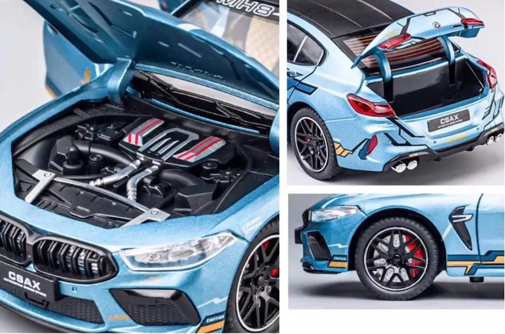[TOY] 1:24 BMW 2019 F9X MANHART MH8 800 Thunder voiture miniature Die-Cast
