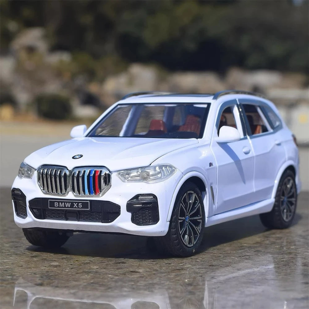 [TOY] 1:24 BMW 2019 G05 X5 M Sport White Model Car Die-Cast
