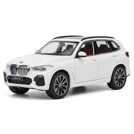 [TOY] 1:24 BMW 2019 G05 X5 M sportiva bianco modellino di auto Die-Cast