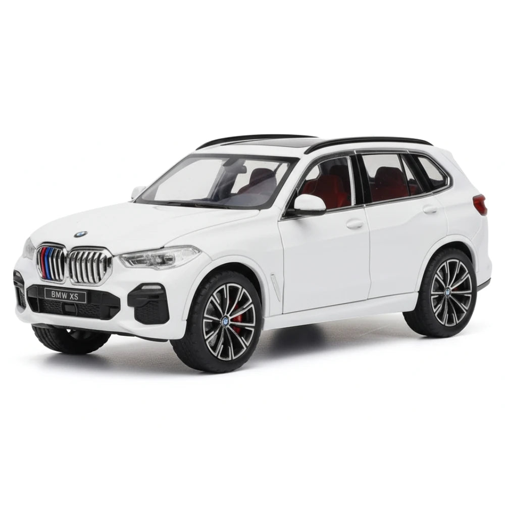 [TOY] 1:24 BMW 2019 G05 X5 M Sport White Model Car Die-Cast
