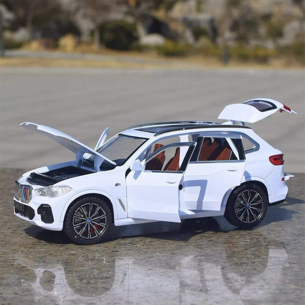 [TOY] 1:24 BMW 2019 G05 X5 M Sport White Model Car Die-Cast