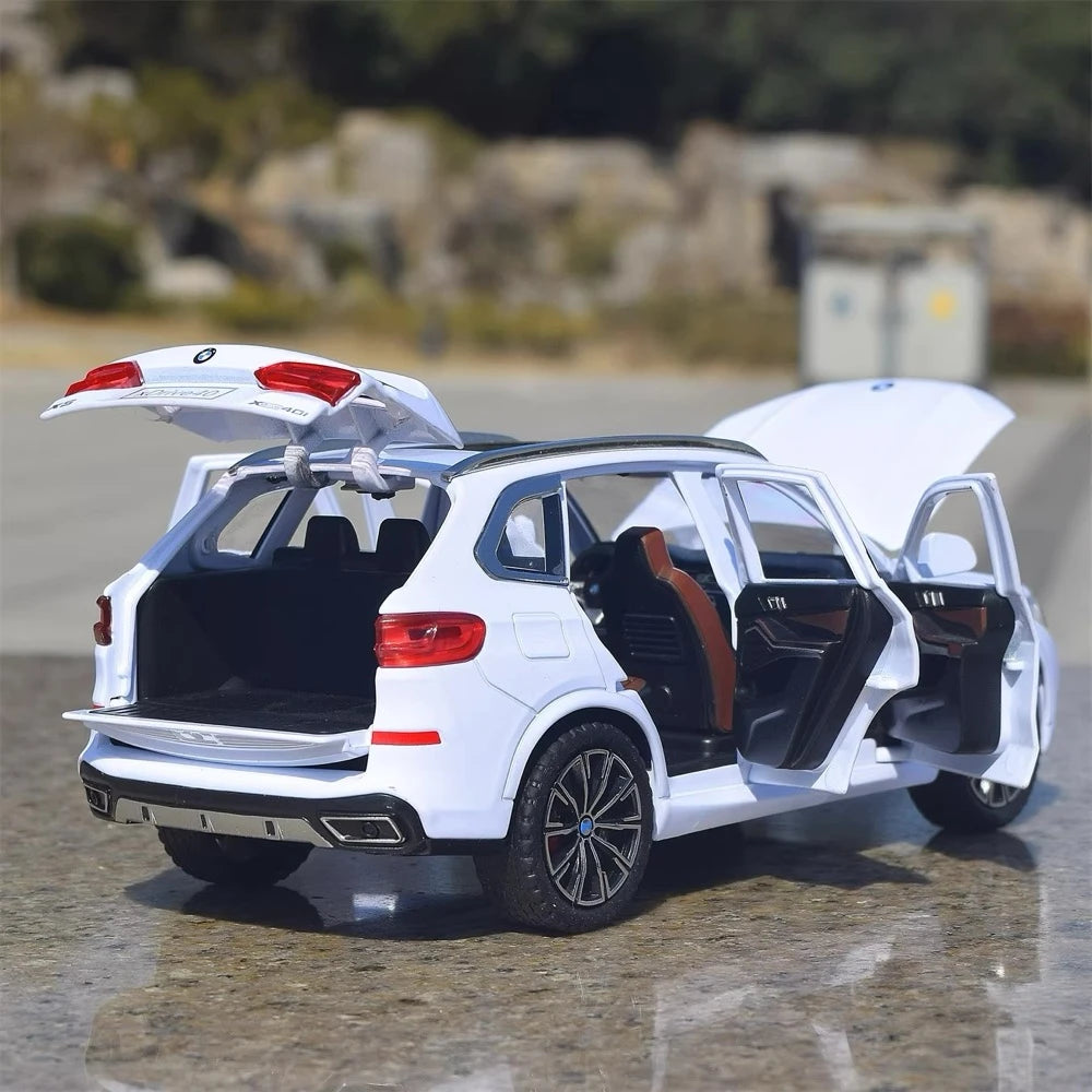 [TOY] 1:24 BMW 2019 G05 X5 M Sport White Model Car Die-Cast