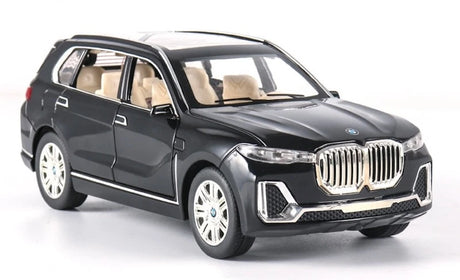 [TOY] 1:24 BMW 2019 G07 X7 xDrive40i Black Model Car Die-Cast