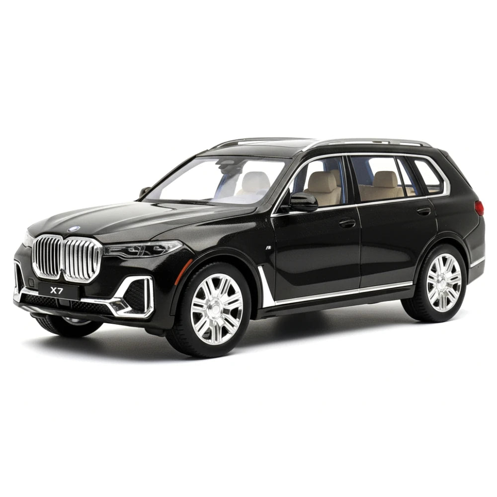 [TOY] 1:24 BMW 2019 G07 X7 xDrive40i Black Model Car Die-Cast