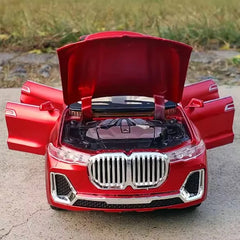[TOY] 1:24 BMW 2019 G07 X7 xDrive40i Red Model Car Die-Cast