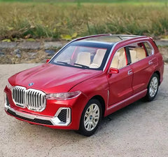 [TOY] 1:24 BMW 2019 G07 X7 xDrive40i Red Model Car Die-Cast