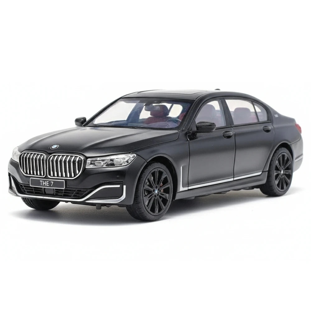 [TOY] 1:24 BMW 2019 G12 760Li ブラック モデルカー Die-Cast