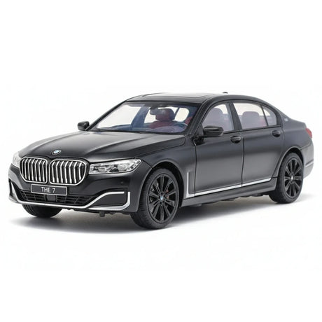BMW 2019 G12 760Li Black 1:24 – model wyświetlacza odlewany z odlewu