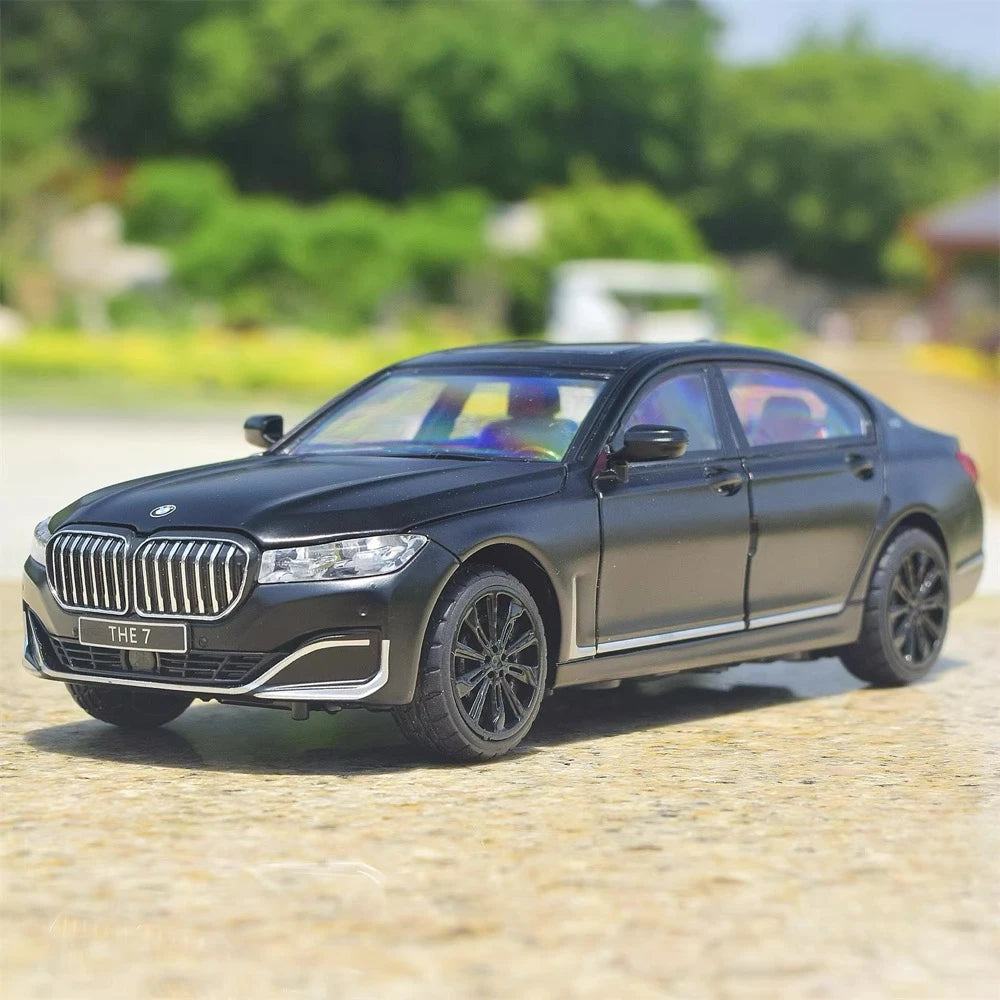 [TOY] 1:24 BMW 2019 G12 760Li nero modellino di auto Die-Cast