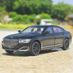 [TOY] 1:24 BMW 2019 G12 760Li nero modellino di auto Die-Cast