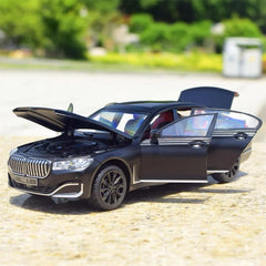 [TOY] 1:24 BMW 2019 G12 760Li nero modellino di auto Die-Cast
