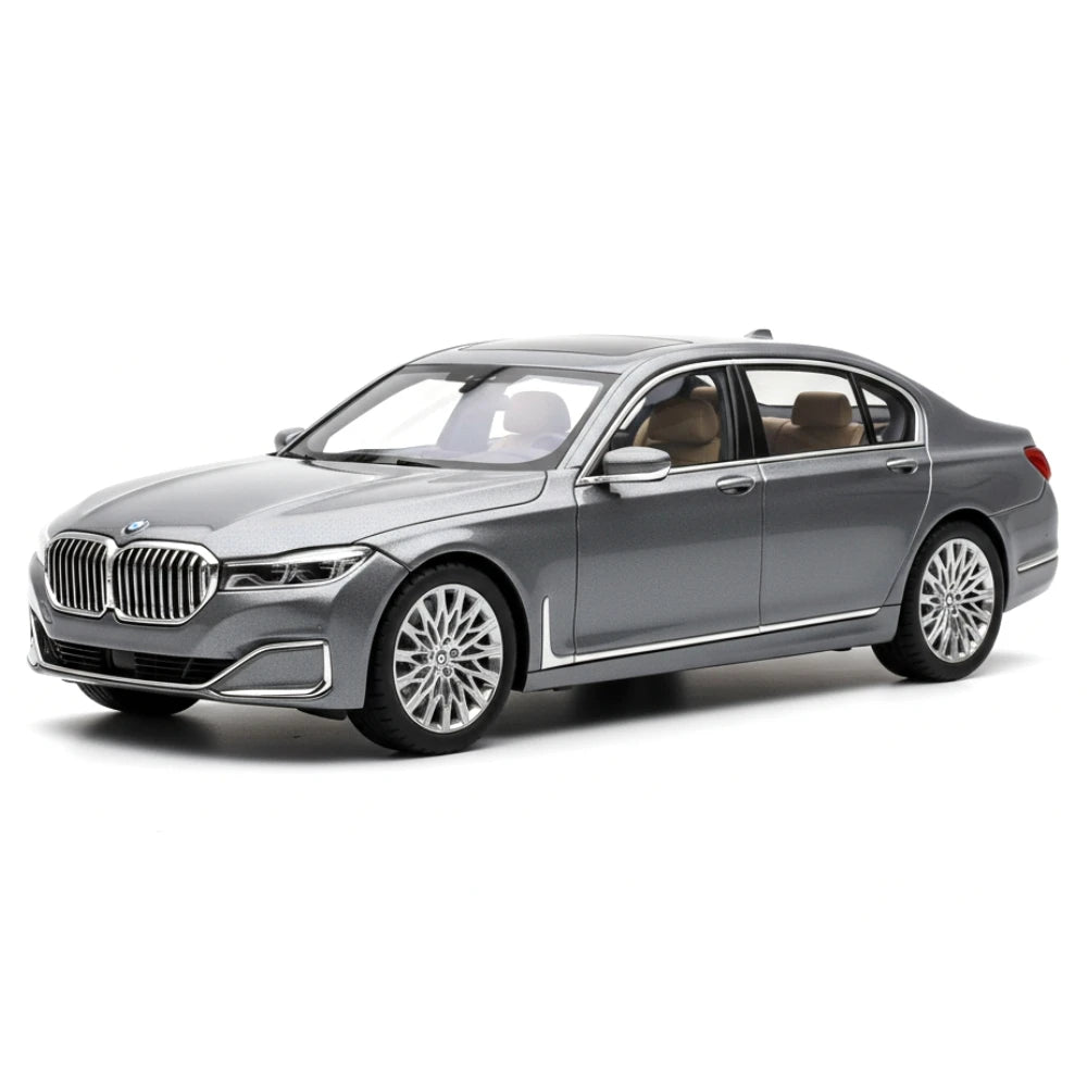 [TOY] 1:24 BMW 2019 G12 760Li Gray Model Car Die-Cast