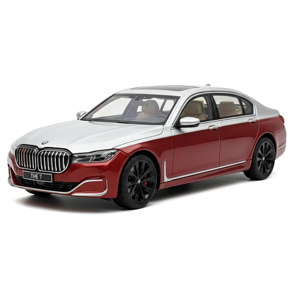 [TOY] 1:24 BMW 2019 G12 760Li Red Model Car Die-Cast