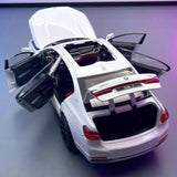 [TOY] 1:24 BMW 2019 G12 760Li White Model Car Die-Cast