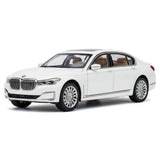 [TOY] 1:24 BMW 2019 G12 760Li White Model Car Die-Cast