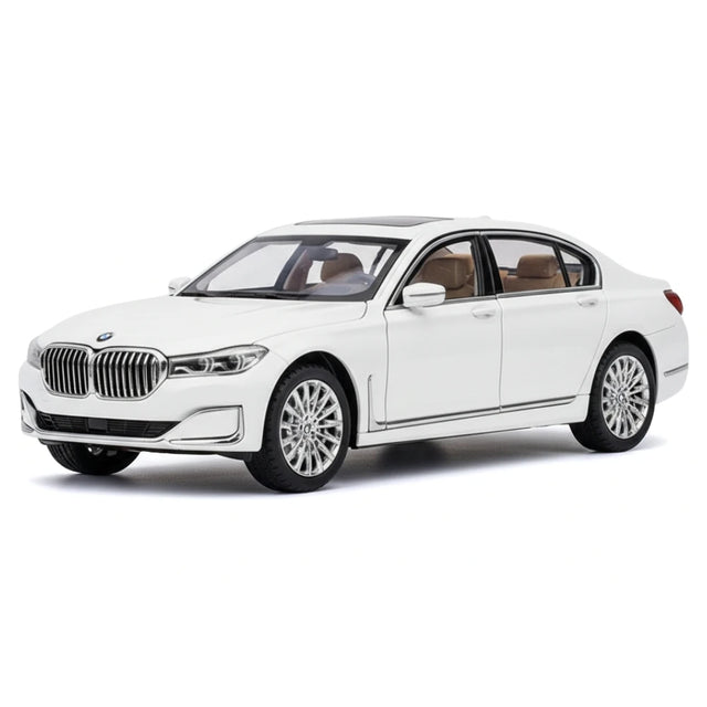 [TOY] 1:24 BMW 2019 G12 760Li White Model Car Die-Cast