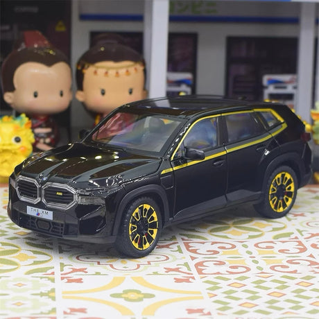 [TOY] 1:24 BMW 2022 G09 XM nero modellino di auto Die-Cast